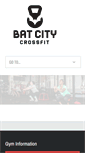 Mobile Screenshot of batcitycrossfit.com