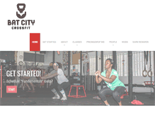 Tablet Screenshot of batcitycrossfit.com
